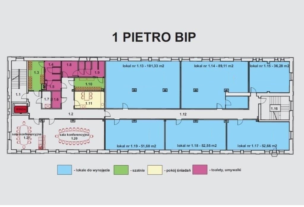 Bielawski Inkubator Przedsiębiorczości - 1 Piętro