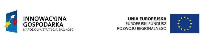 Projekt współfinansowany z Europejskiego Funduszu Rozwoju Regionalnego