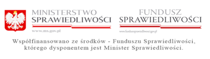 Współfinansowano ze środków Funduszu Sprawiedliwości