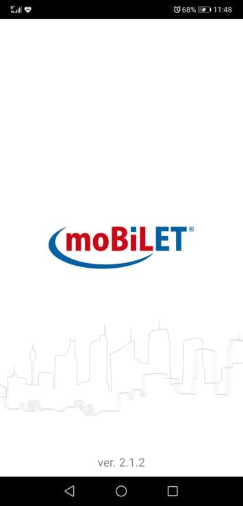 zrzut ekranu logotypu aplikacji MOBILET