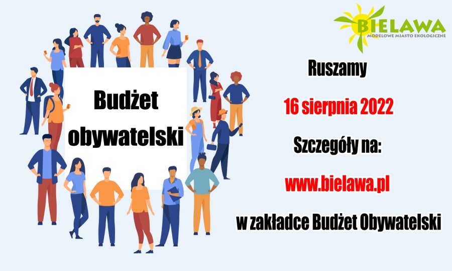 Bielawski Budżet Obywatelski - baner informacyjno-promocyjny