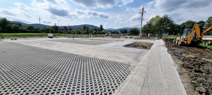 Dobiega końca budowa parkingu przy Parku Miejskim