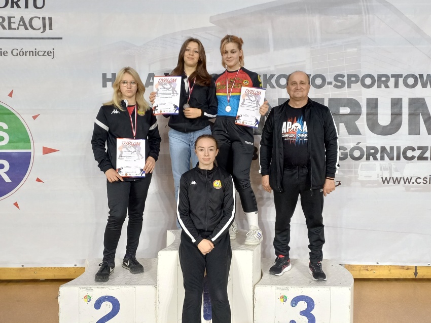 Zwycięskie podium