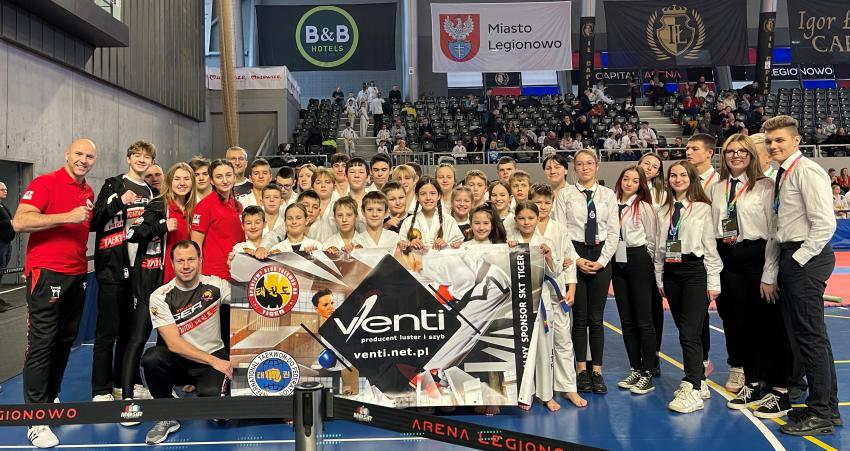 Bielawianie na ogólnopolskich zawodach taekwon-do  Lupus Mazowia Open Cup w Legionowie