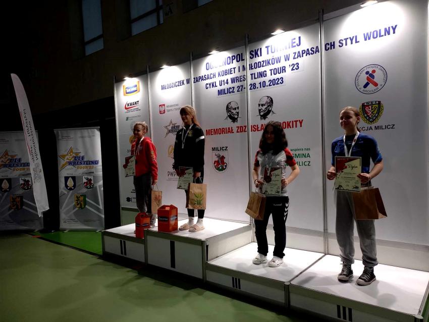 Laureaci na podium