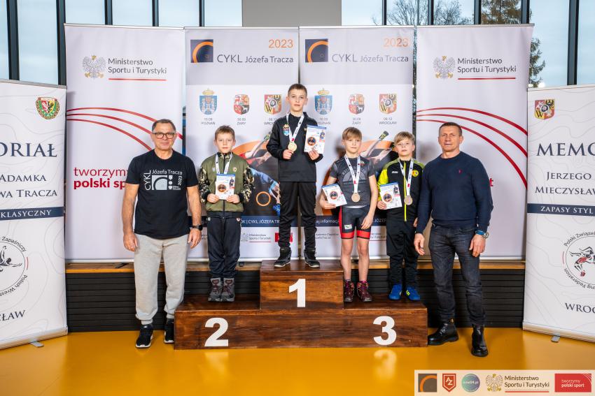 Zwycięskie podium