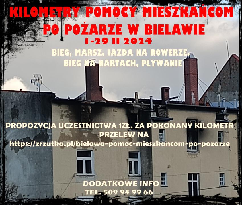 Kilometry Pomocy - afisz