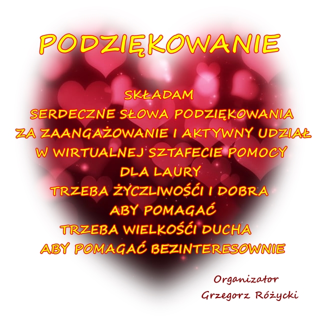 podziękowanie