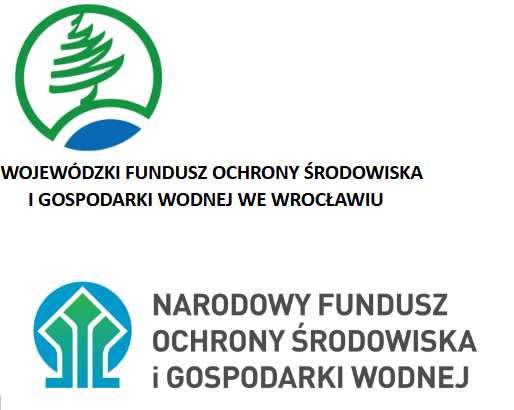 Logotypy Wojewódzkiego Funduszu Ochrony Środowiska i Gospodarki Wodnej we Wrocławiu oraz Narodowego Funduszu Ochrony Środowiska i Gospodarki Wodnej