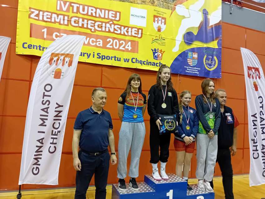 Zwycięskie podium