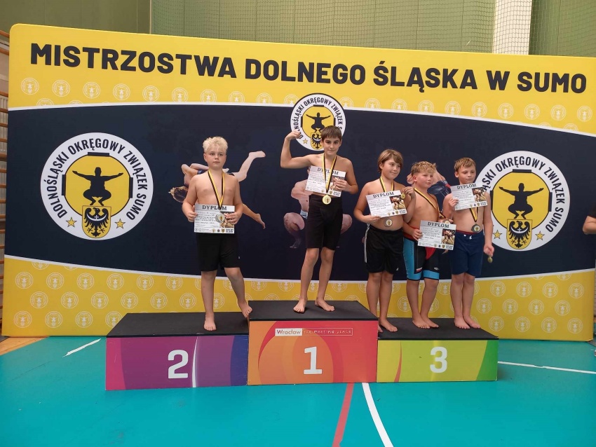 Zwycięskie podium