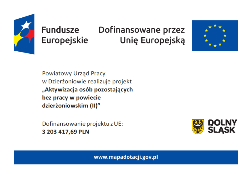 Plakat informacyjno-promocyjny