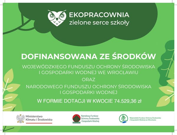 Afisz informacyjno-promocyjny projektu