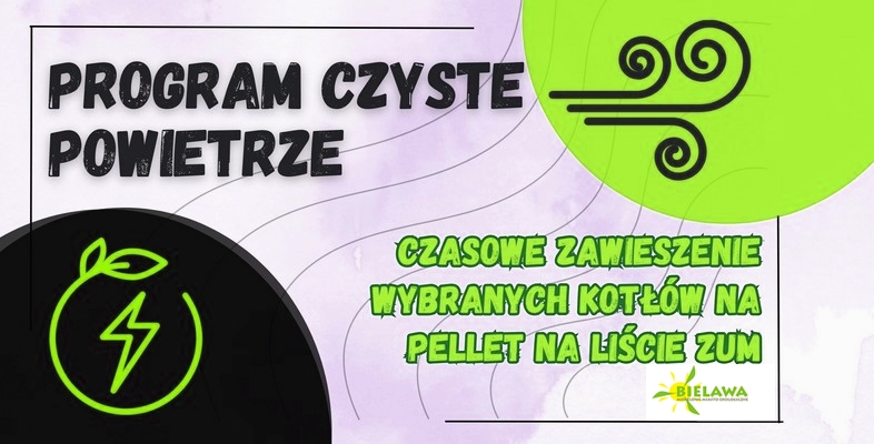 Afisz promocyjny Programu Czyste Powietrze