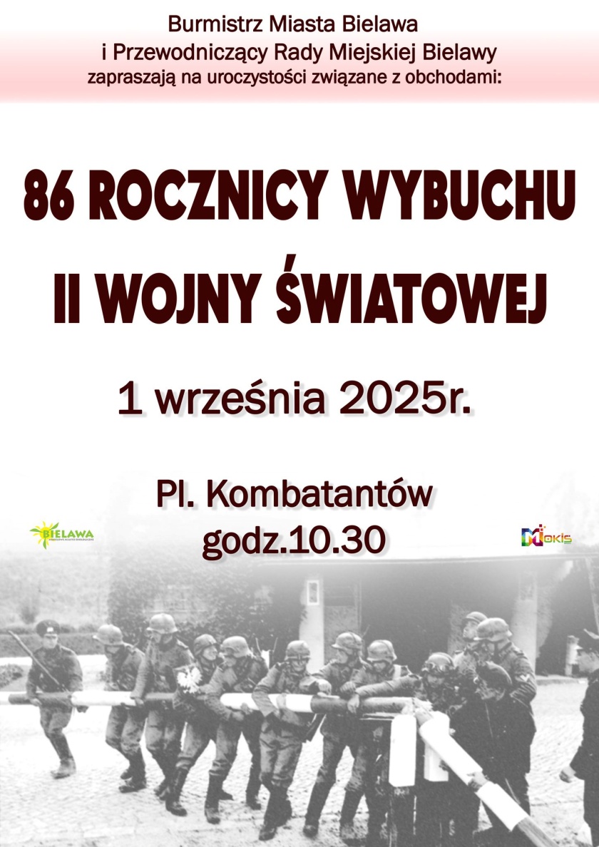 Afisz z informacjami