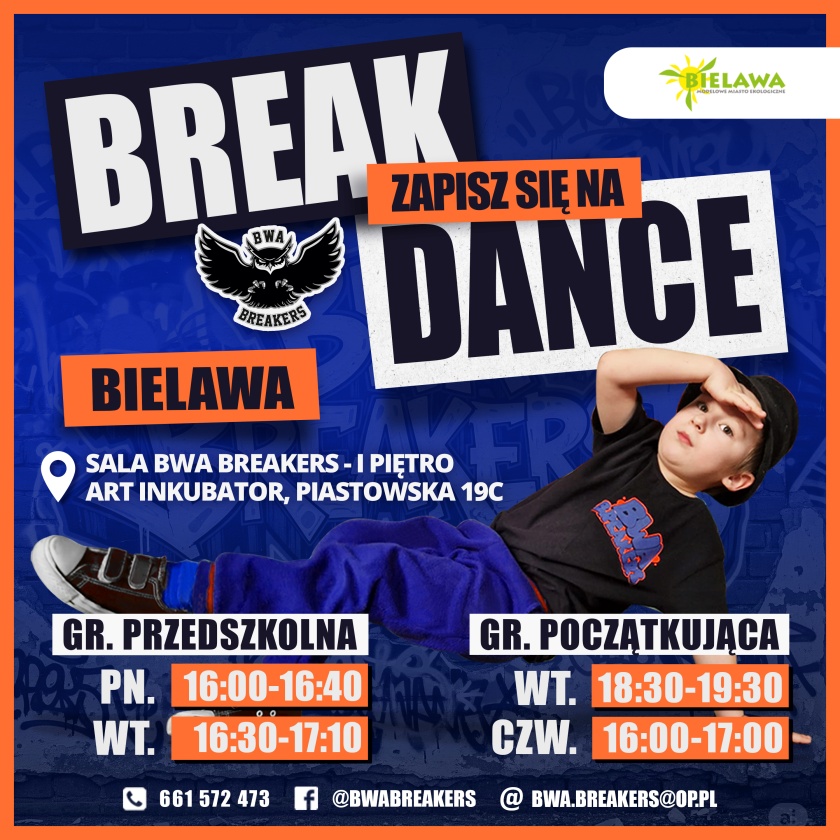 Afisz z informacjami