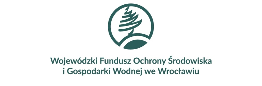 Logo Wojewódzkiego Funduszu Ochrony Środowiska i Gospodarki Wodnej we Wrocławiu
