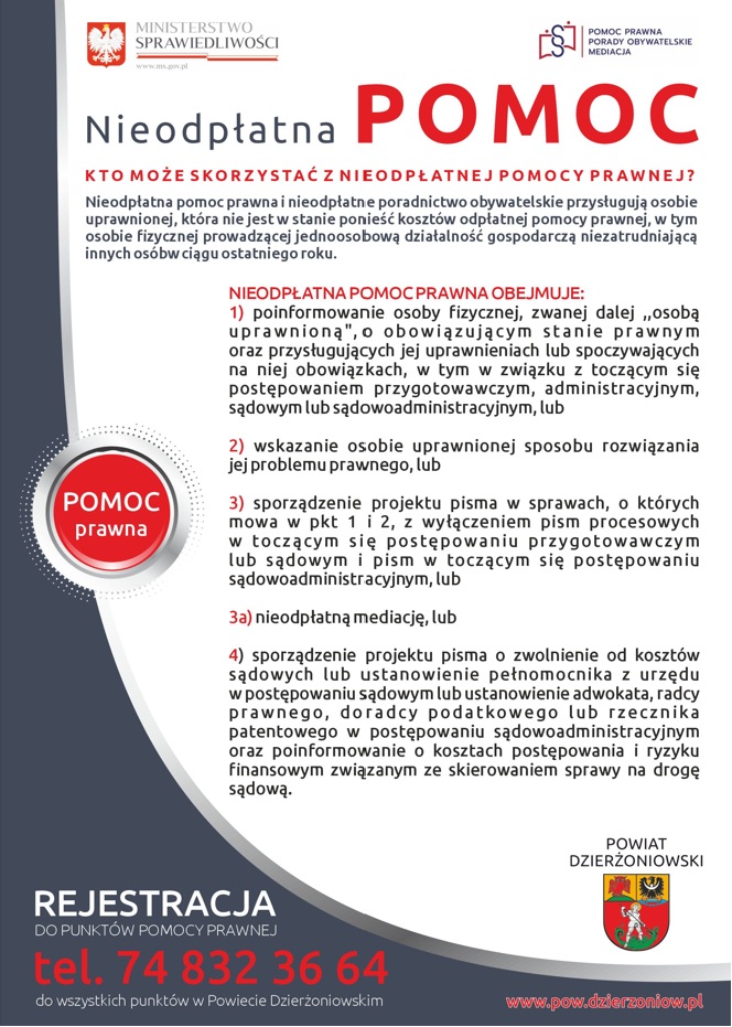 Ulotka z informacjami str 1