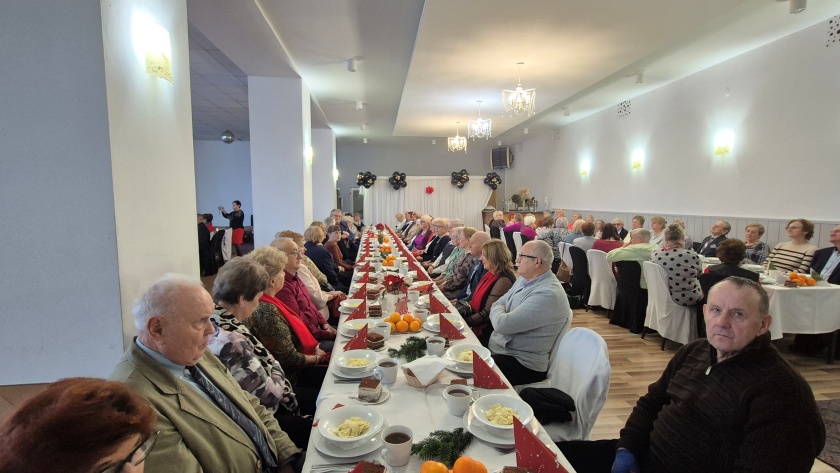 Wigilia w Związku Emerytów, Rencistów i Inwalidów