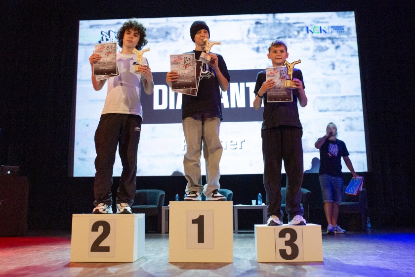 Zwycięskie podium