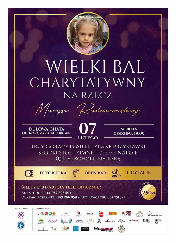 Afisz z informacjami