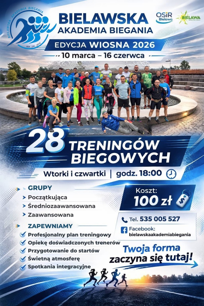 Afisz z informacjami