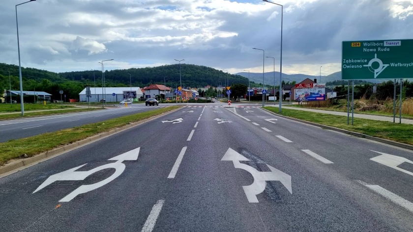 Fragment obwodnicy Bielawy