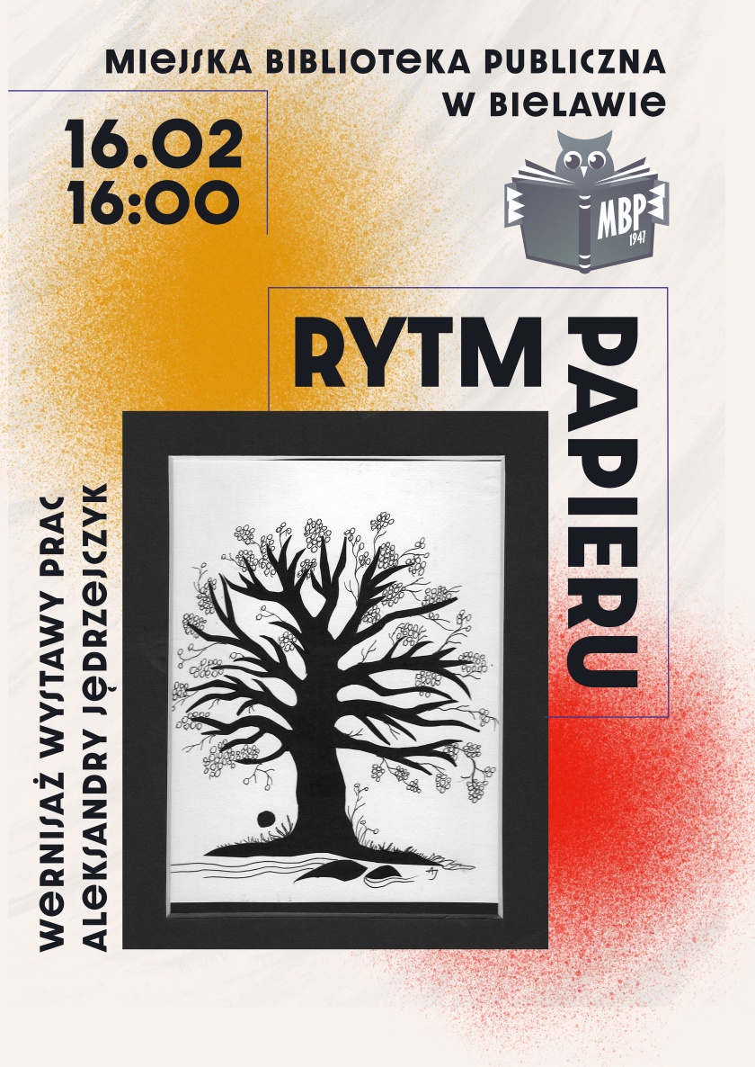 Afisz z informacjami