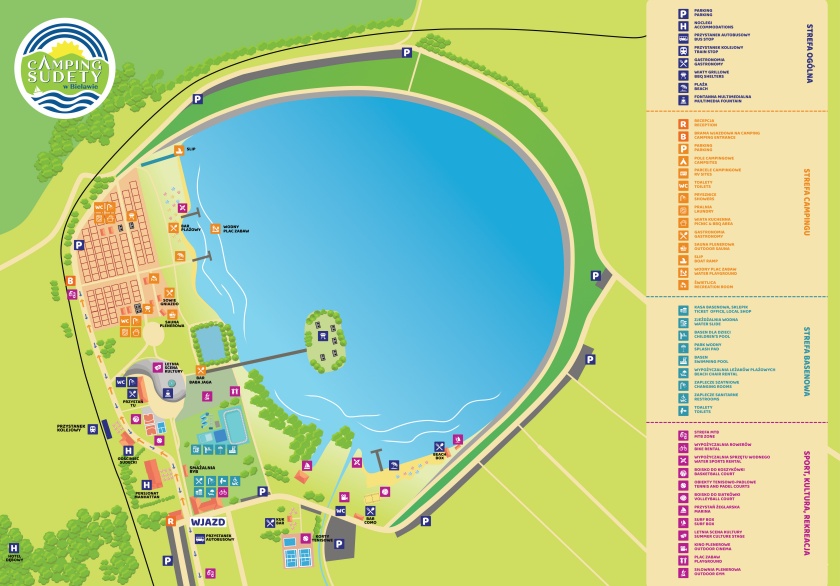 Nowa mapa Campingu Sudety