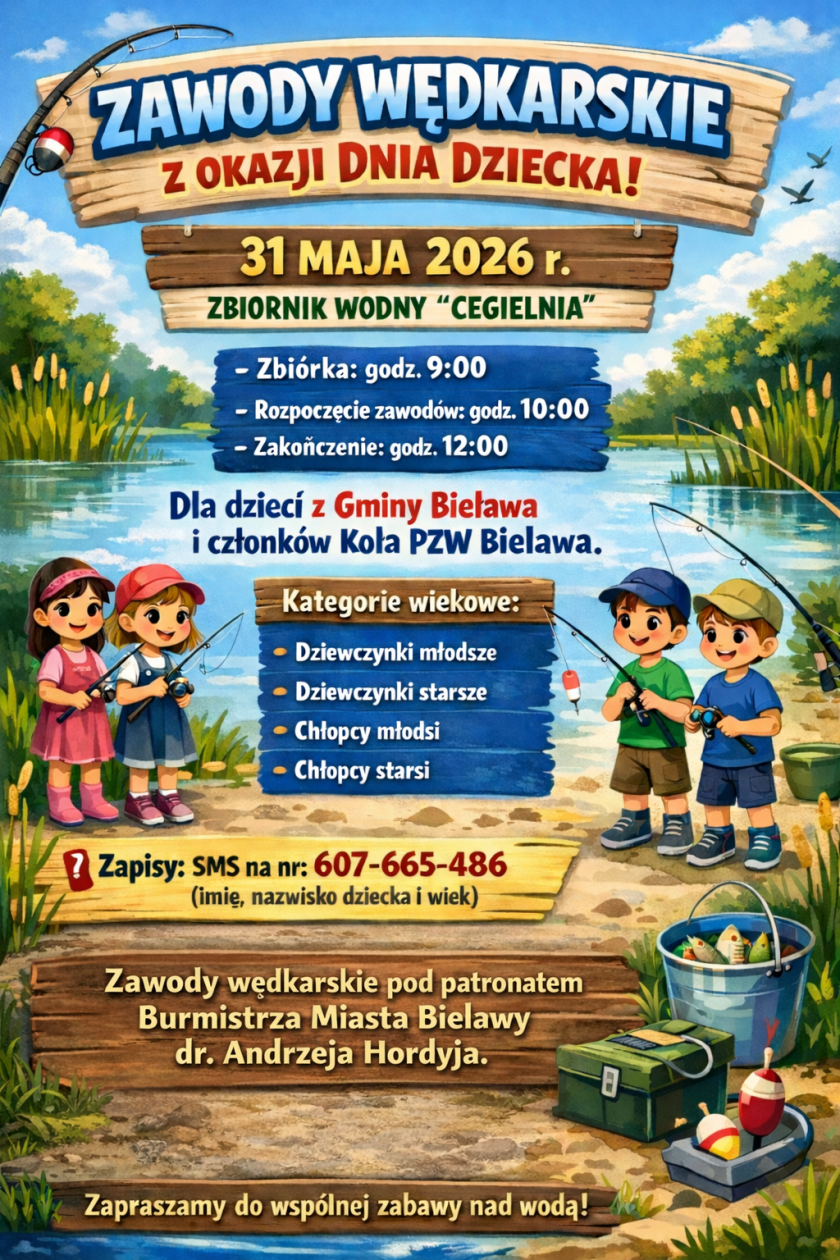 Afisz z informacjami