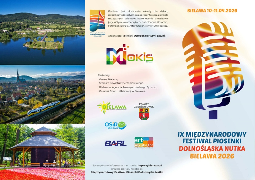 Ulotka z informacjami