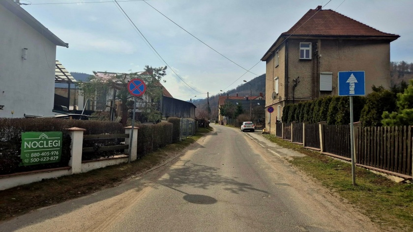 Fragment ulicy Nowobielawskiej