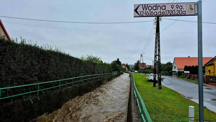 Fragment ulicy Wodnej