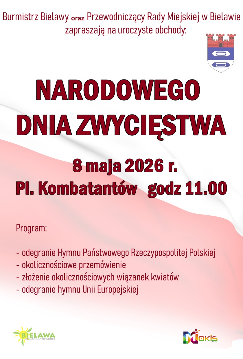 Afisz z informacjami