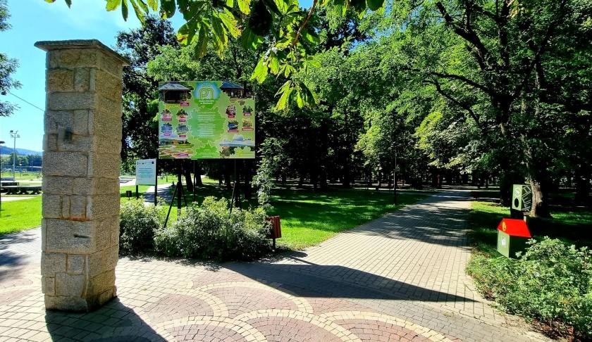 Wejście do Parku Miejskiego