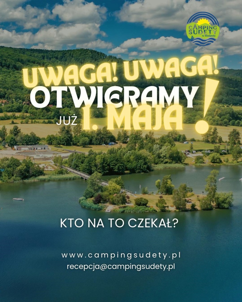 Afisz z informacjami