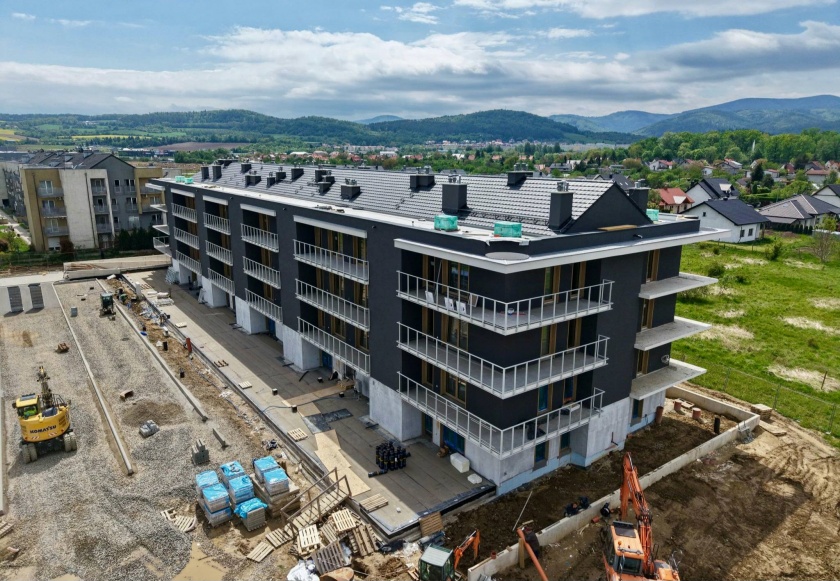Deweloperski budynek wielorodzinny