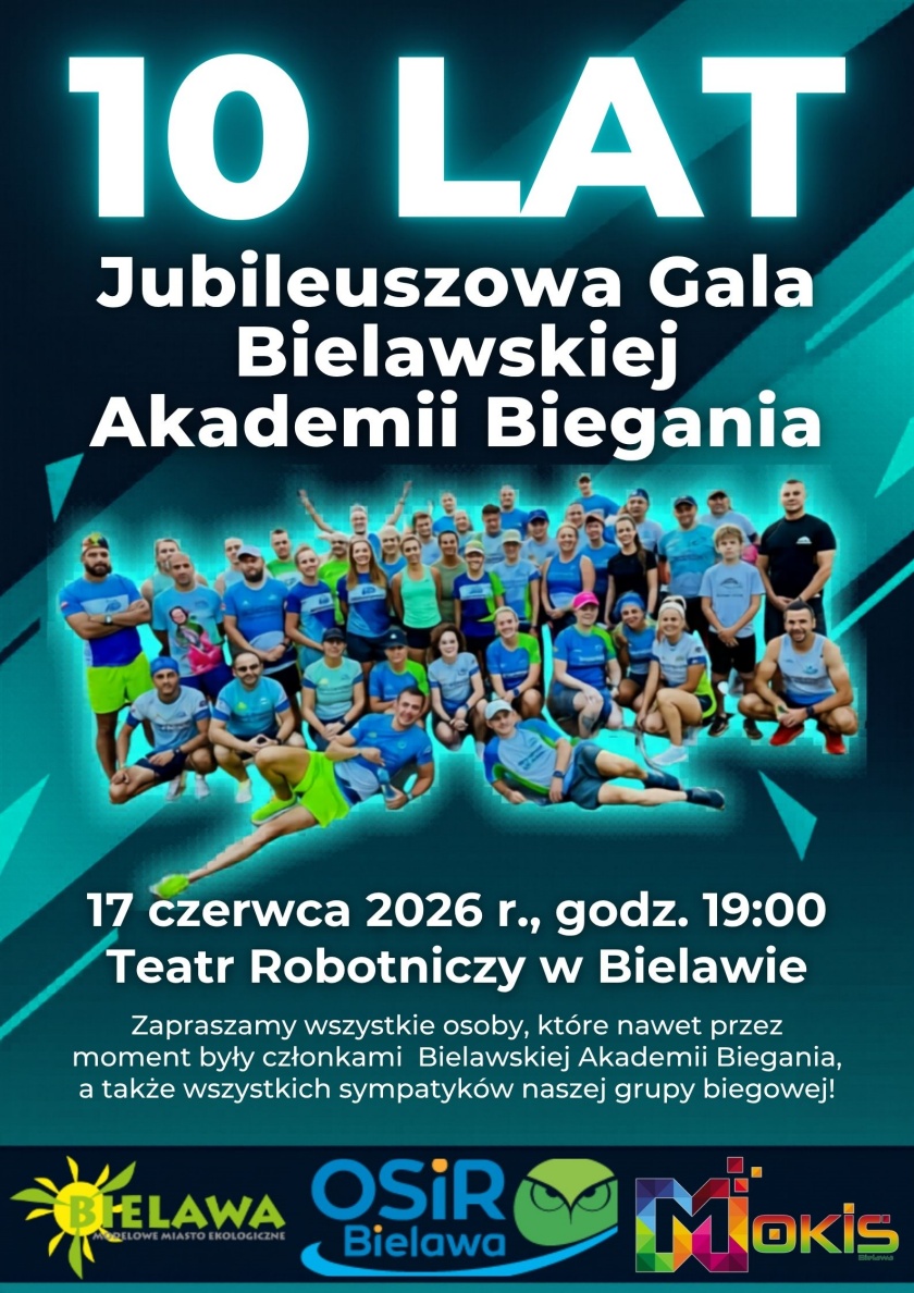 Afisz z informacjami
