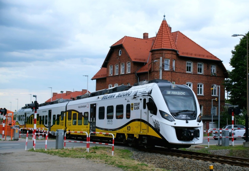 Premierowy przejazd pociągu 