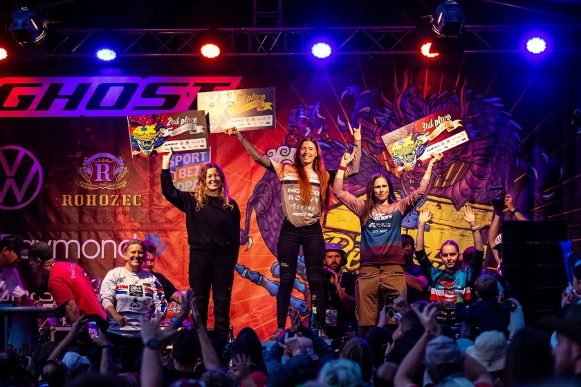 Zwycięskie podium